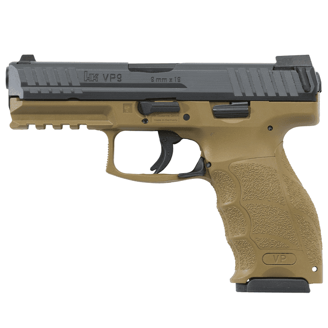 HK VP9 Full Size FDE 10rd 9mm Semi Automatic CCW Handgun HK VP9 Full Size FDE 10rd 9mm Semi Automatic CCW Handgun