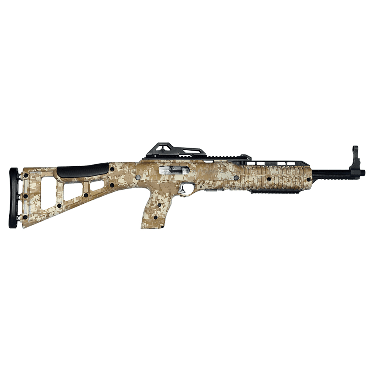 Hi-Point 995TS Carbine 9mm Luger - 16.50", 10+1, Digital Camo Fixed Skeletonized Stock, Digital Desert Camo Grip, Right Hand - 995TSDD Hi-Point 995TS Carbine 9mm Luger - 16.50", 10+1, Digital Camo Fixed Skeletonized Stock, Digital Desert Camo Grip, Right Hand - 995TSDD