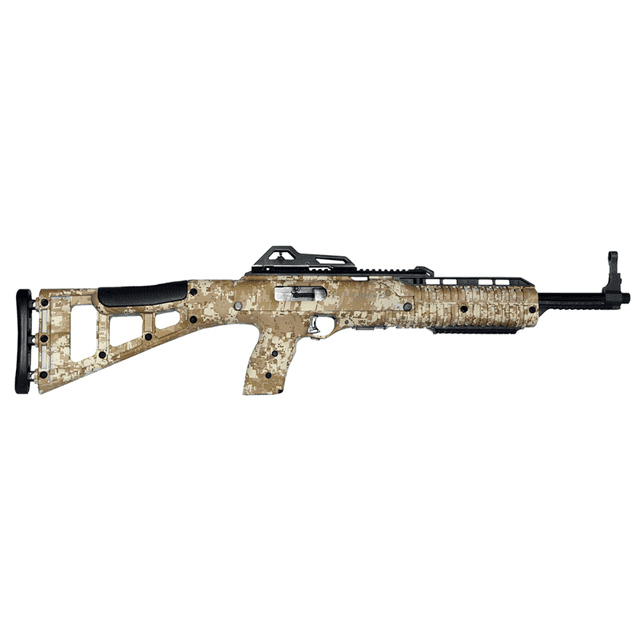 Hi-Point 995TS Carbine 9mm Luger - 16.50", 10+1, Digital Camo Fixed Skeletonized Stock, Digital Desert Camo Grip, Right Hand - 995TSDD Hi-Point 995TS Carbine 9mm Luger - 16.50", 10+1, Digital Camo Fixed Skeletonized Stock, Digital Desert Camo Grip, Right Hand - 995TSDD