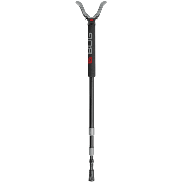 Bog-Pod Havoc Monopod, Black Aluminum with Foam Grip & Rubber Feet, USR Yoke, 360 Degree Rotation, 23-49" Vertical Adj - 1100477 Bog-Pod Havoc Monopod, Black Aluminum with Foam Grip & Rubber Feet, USR Yoke, 360 Degree Rotation, 23-49" Vertical Adj - 1100477