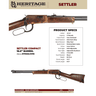 Heritage Settler Compact 22 LR Lever Action Rifle Heritage Settler Compact 22 LR Lever Action Rifle