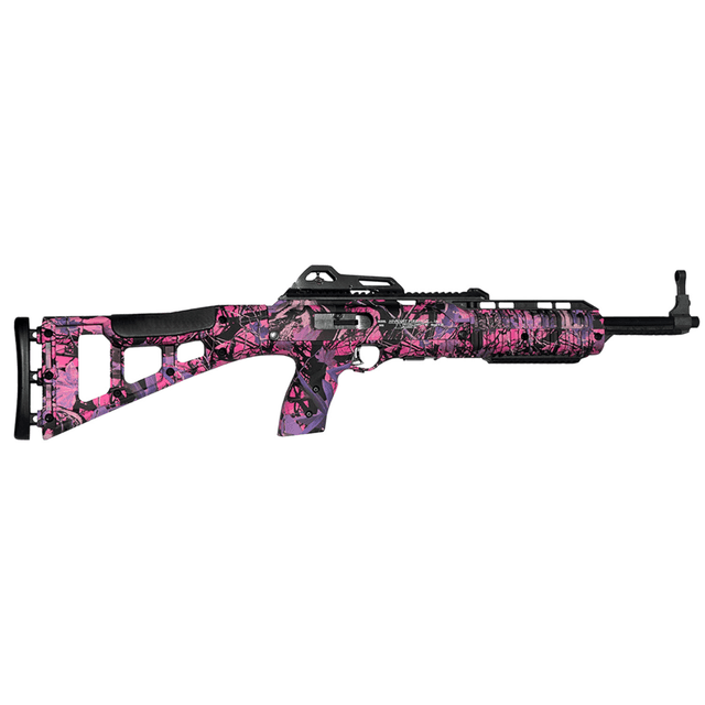 Hi-Point 995TS Carbine 9mm Luger - 16.50", 10+1, Woodland Camo All Weather Skeletonized Stock, Polymer Grip, Right Hand - 995TSWC Hi-Point 995TS Carbine 9mm Luger - 16.50", 10+1, Woodland Camo All Weather Skeletonized Stock, Polymer Grip, Right Hand - 995TSWC
