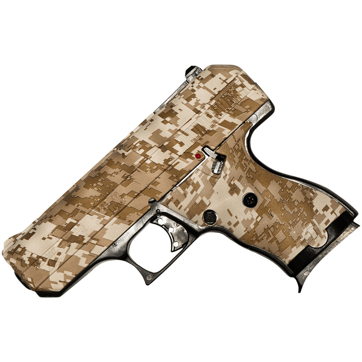 Hi-Point C9 9mm Luger - 8+1, 3.50" Black Steel Barrel, Hydro-Dipped Digital Desert Camo Serrated Steel Slide, Digital Desert Camo Polymer Frame & Grip - 916DD Hi-Point C9 9mm Luger - 8+1, 3.50" Black Steel Barrel, Hydro-Dipped Digital Desert Camo Serrated Steel Slide, Digital Desert Camo Polymer Frame & Grip - 916DD