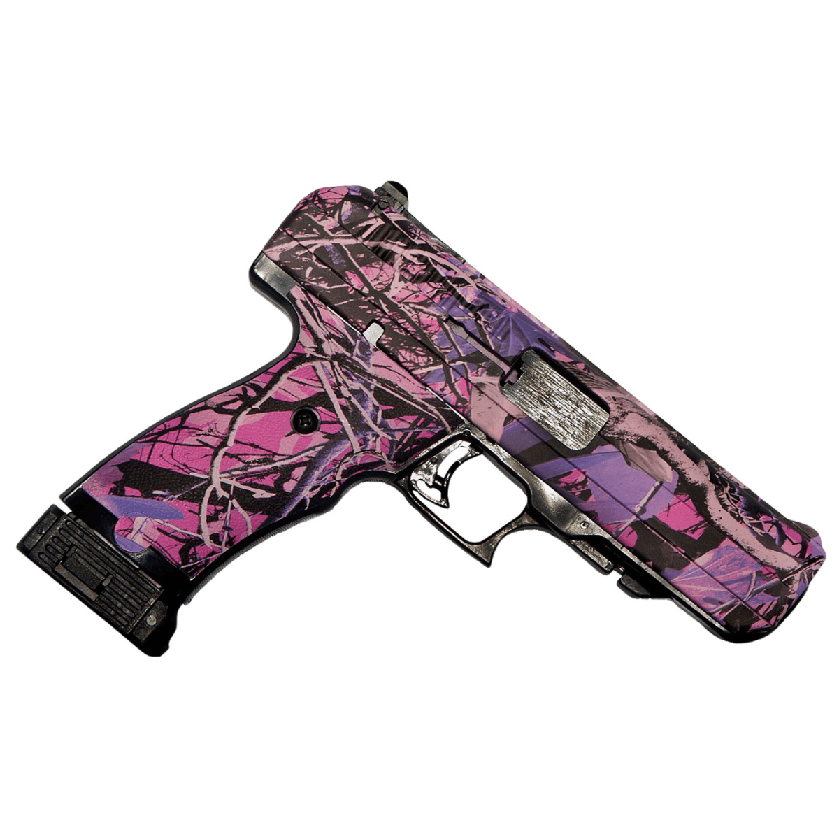 Hi-Point JCP .40 S&W - 10+1, 4.50" Black Steel Barrel, Hydro-Dipped Pink Camo Serrated Steel Slide, Pink Camo Polymer Frame with Picatinny Rail & Grip - 34010PI Hi-Point JCP .40 S&W - 10+1, 4.50" Black Steel Barrel, Hydro-Dipped Pink Camo Serrated Steel Slide, Pink Camo Polymer Frame with Picatinny Rail & Grip - 34010PI