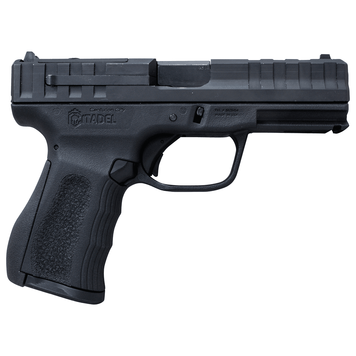 Citadel CITCP9BLK Centurion CP9 Compact 9mm CCW Handgun Citadel CITCP9BLK Centurion CP9 Compact 9mm CCW Handgun