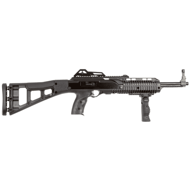 Hi-Point 3895TS Carbine .380 ACP - 10+1, 16.50" Threaded Barrel, Black Metal Finish, All Weather Skeletonized Stock, Polymer Grip - 3895TSFGT1 Hi-Point 3895TS Carbine .380 ACP - 10+1, 16.50" Threaded Barrel, Black Metal Finish, All Weather Skeletonized Stock, Polymer Grip - 3895TSFGT1