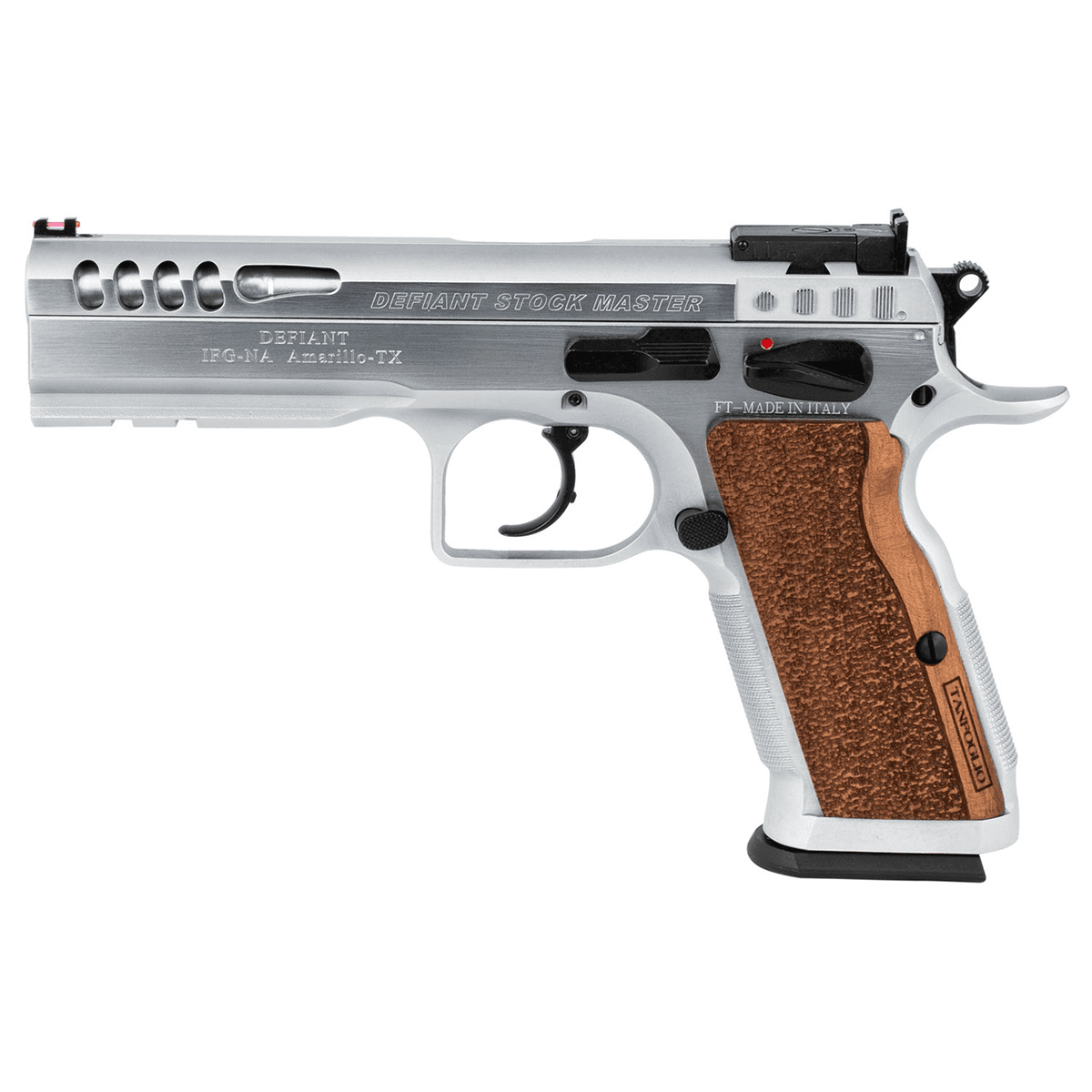 Tanfoglio IFG Defiant Stock Master 38 Super Competition Pistol Tanfoglio IFG Defiant Stock Master 38 Super Competition Pistol