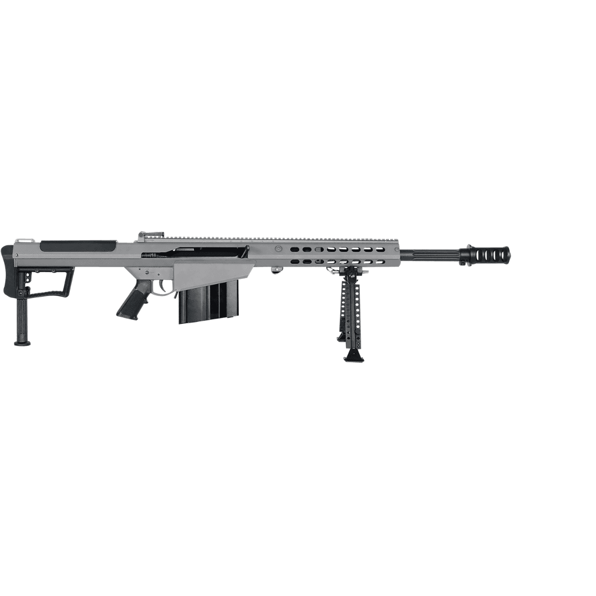 Barrett M107A1 S Semi-Auto Tactical Rifle with Gray Cerakote Receiver Finish - 18068S Barrett M107A1 S Semi-Auto Tactical Rifle with Gray Cerakote Receiver Finish - 18068S