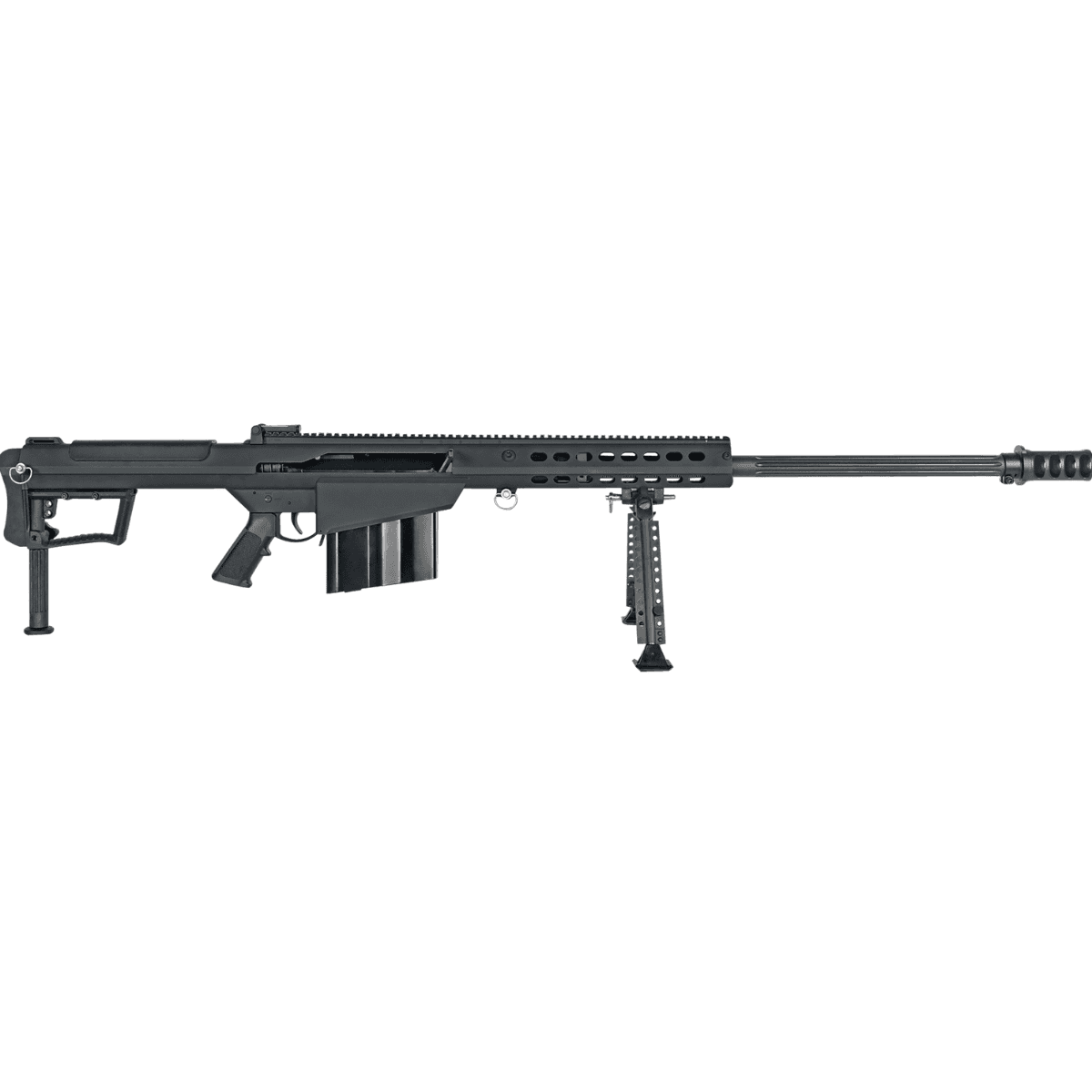 Barrett M107A1 S Semi-Auto Tactical Rifle with Black Cerakote Receiver Finish - 18059S Barrett M107A1 S Semi-Auto Tactical Rifle with Black Cerakote Receiver Finish - 18059S