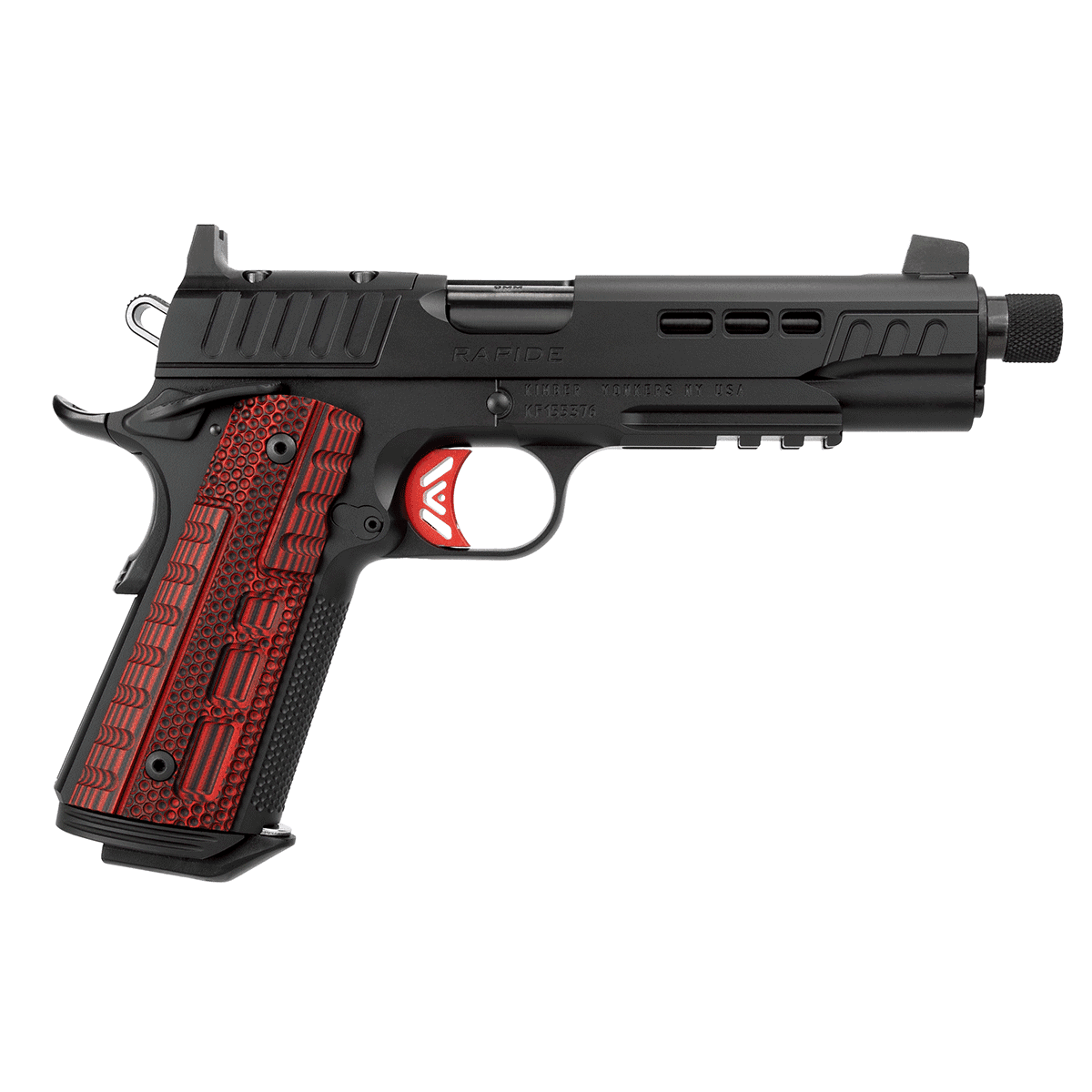 Kimber 3000438 Rapide Heat .45 ACP OR TFS 5.5" Threaded 8+1 Kimber 3000438 Rapide Heat .45 ACP OR TFS 5.5" Threaded 8+1