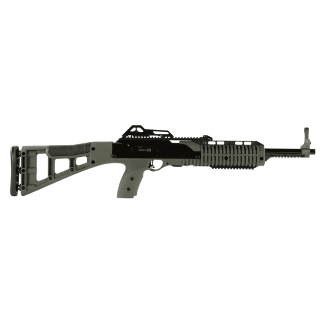 Hi-Point 995TS Carbine 9mm Luger - 16.50" Barrel, 10+1 Capacity, Black with OD Green All-Weather Molded Stock & Polymer Grip, Right Hand - 995TSOD Hi-Point 995TS Carbine 9mm Luger - 16.50" Barrel, 10+1 Capacity, Black with OD Green All-Weather Molded Stock & Polymer Grip, Right Hand - 995TSOD