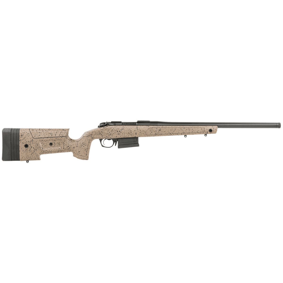 Bergara B-14 HMR 308 Win Rifle with 20" Graphite Black Cerakote #6 Contour Threaded Barrel - B14S351LC Bergara B-14 HMR 308 Win Rifle with 20" Graphite Black Cerakote #6 Contour Threaded Barrel - B14S351LC