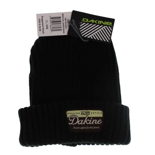 Dakine Mens Sallinger Beanie Black Dakine Mens Sallinger Beanie Black