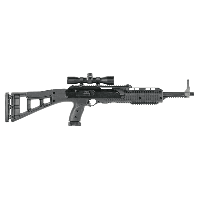 Hi-Point Carbine - 40 S&W Caliber, 17.50" Barrel, 10+1 Capacity - Black Metal Finish, All Weather Molded Stock, Polymer Grip (Right Hand) - 4095TS4X32 Hi-Point Carbine - 40 S&W Caliber, 17.50" Barrel, 10+1 Capacity - Black Metal Finish, All Weather Molded Stock, Polymer Grip (Right Hand) - 4095TS4X32