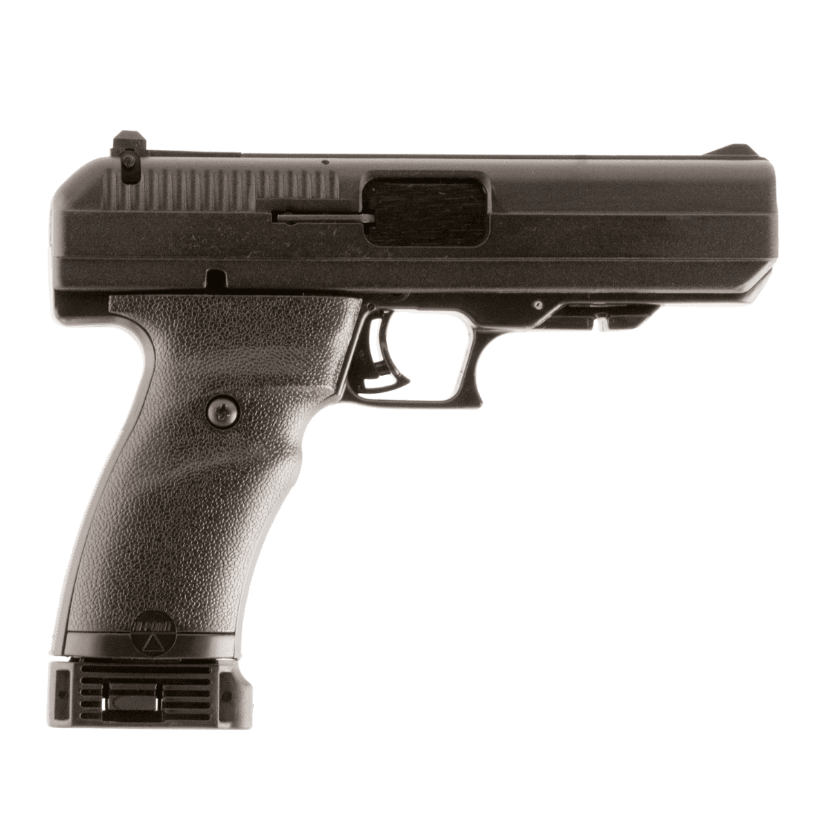 Hi-Point JCP - 40 S&W, 10+1 Capacity, 4.50" Black Serrated Steel Slide - Black Polymer Frame with Picatinny Rail, Polymer Grip - Includes LaserLyte Laser - 34010LLTGM Hi-Point JCP - 40 S&W, 10+1 Capacity, 4.50" Black Serrated Steel Slide - Black Polymer Frame with Picatinny Rail, Polymer Grip - Includes LaserLyte Laser - 34010LLTGM