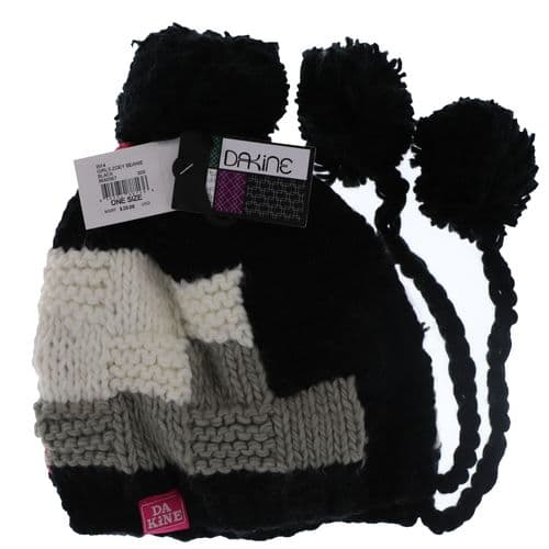 Dakine Girls Zoey Beanie Black Dakine Girls Zoey Beanie Black