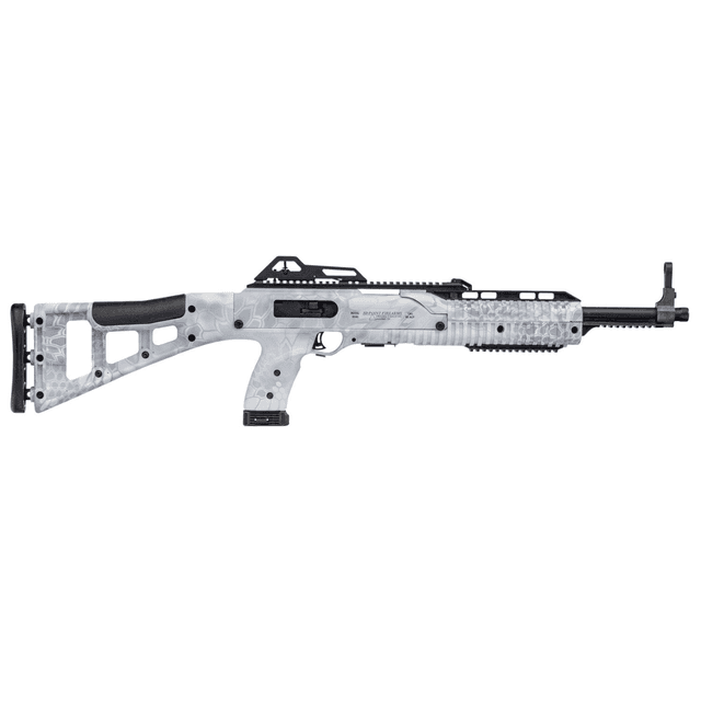 Hi-Point Carbine - 10mm Auto, 10+1 Capacity, 17.50" Threaded Barrel - Kryptek Yeti All Weather Skeletonized Stock, Kryptek Yeti Polymer Grip - 1095TSKRYP Hi-Point Carbine - 10mm Auto, 10+1 Capacity, 17.50" Threaded Barrel - Kryptek Yeti All Weather Skeletonized Stock, Kryptek Yeti Polymer Grip - 1095TSKRYP