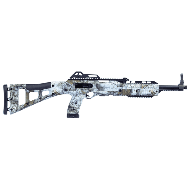 Hi-Point Carbine - 10mm Auto, 10+1 Capacity, 17.50" Threaded Barrel - Mothwing Winter Mimicry All Weather Skeletonized Stock, Mothwing Winter Mimicry Polymer Grip (Right Hand) - 1095TAMWM Hi-Point Carbine - 10mm Auto, 10+1 Capacity, 17.50" Threaded Barrel - Mothwing Winter Mimicry All Weather Skeletonized Stock, Mothwing Winter Mimicry Polymer Grip (Right Hand) - 1095TAMWM