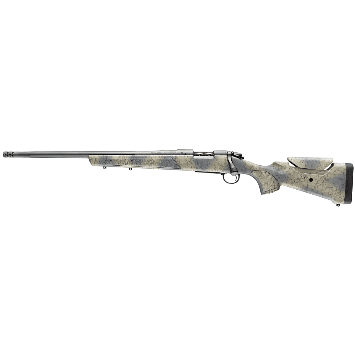 Bergara B-14 Wilderness Sierra 308 Win Rifle with 20" Sniper Gray Cerakote #5 Fluted Threaded Barrel - B14S801L Bergara B-14 Wilderness Sierra 308 Win Rifle with 20" Sniper Gray Cerakote #5 Fluted Threaded Barrel - B14S801L