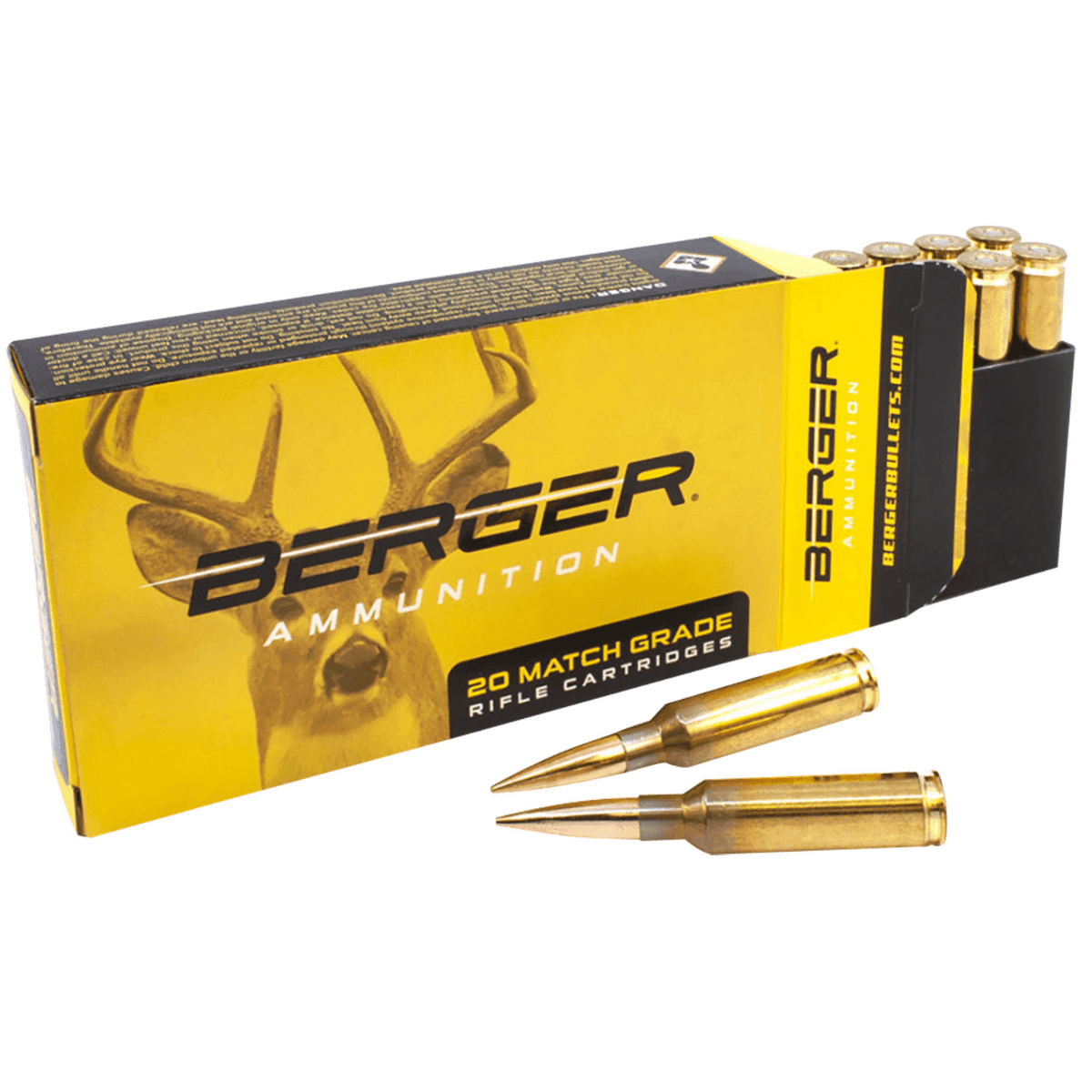 Berger Bullets 31070 Target Rifle 6.5 Creedmoor 156 gr Hybrid 20 Per Box/ 10 Case Berger Bullets 31070 Target Rifle 6.5 Creedmoor 156 gr Hybrid 20 Per Box/ 10 Case