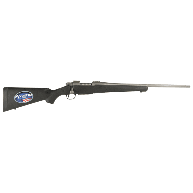 Mossberg Patriot 243 Win Rifle with 22" Fluted Barrel in Cerakote Stainless Steel - 28005 Mossberg Patriot 243 Win Rifle with 22" Fluted Barrel in Cerakote Stainless Steel - 28005