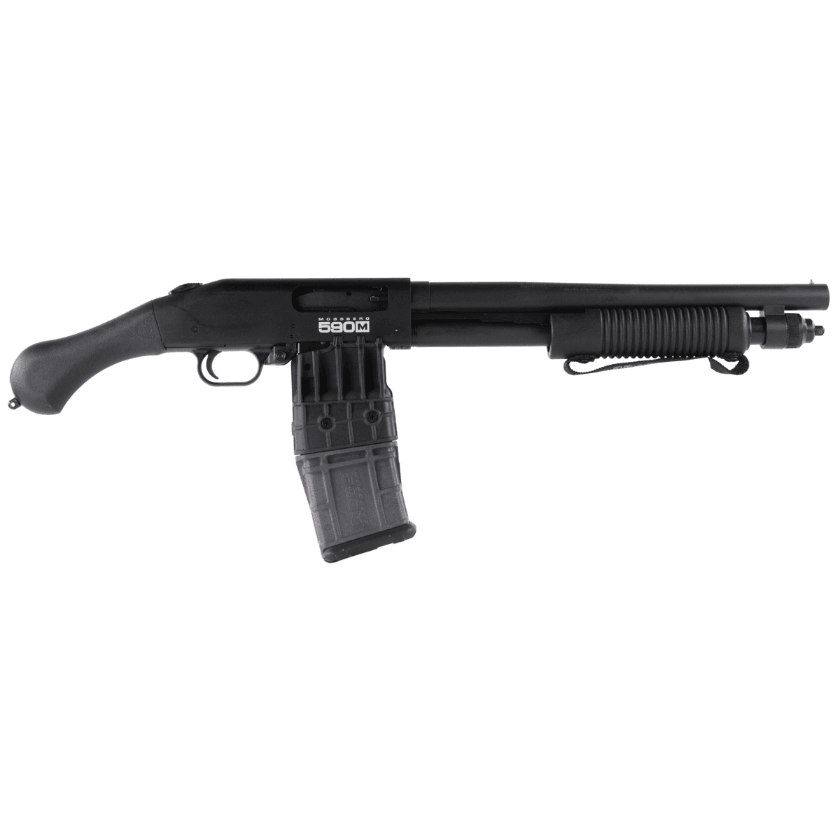 Mossberg 590M Shockwave 12 Gauge Mag-Fed Shotgun with 15" Heavy Barrel - 50208 Mossberg 590M Shockwave 12 Gauge Mag-Fed Shotgun with 15" Heavy Barrel - 50208
