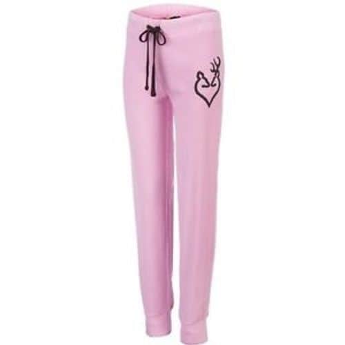 Women's Buck Heart Waffle Lounge Pant Light Pink Women's Buck Heart Waffle Lounge Pant Light Pink