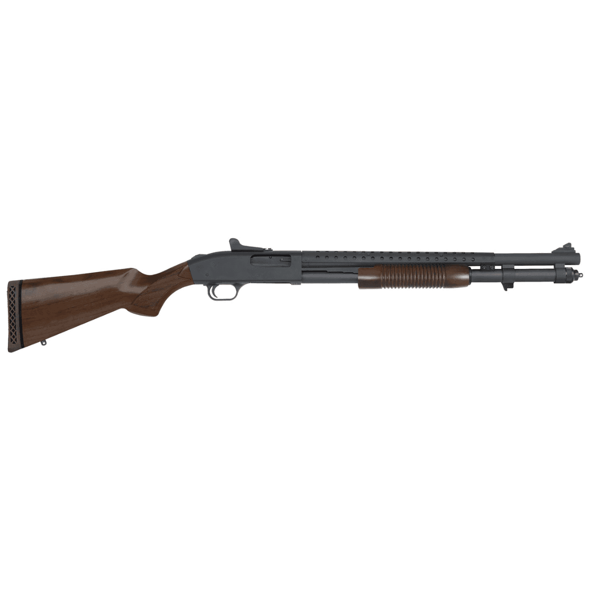 Mossberg 590A1 Retrograde 12 Gauge Shotgun with 20" Heavy-Walled Heat Shield Barrel - 51665 Mossberg 590A1 Retrograde 12 Gauge Shotgun with 20" Heavy-Walled Heat Shield Barrel - 51665