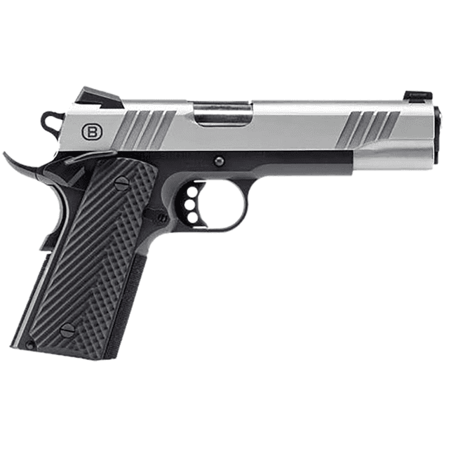 Bersa B19117050SBBK B1911 Full Size Frame 45 ACP 8+1 5" Stainless Pistol Bersa B19117050SBBK B1911 Full Size Frame 45 ACP 8+1 5" Stainless Pistol