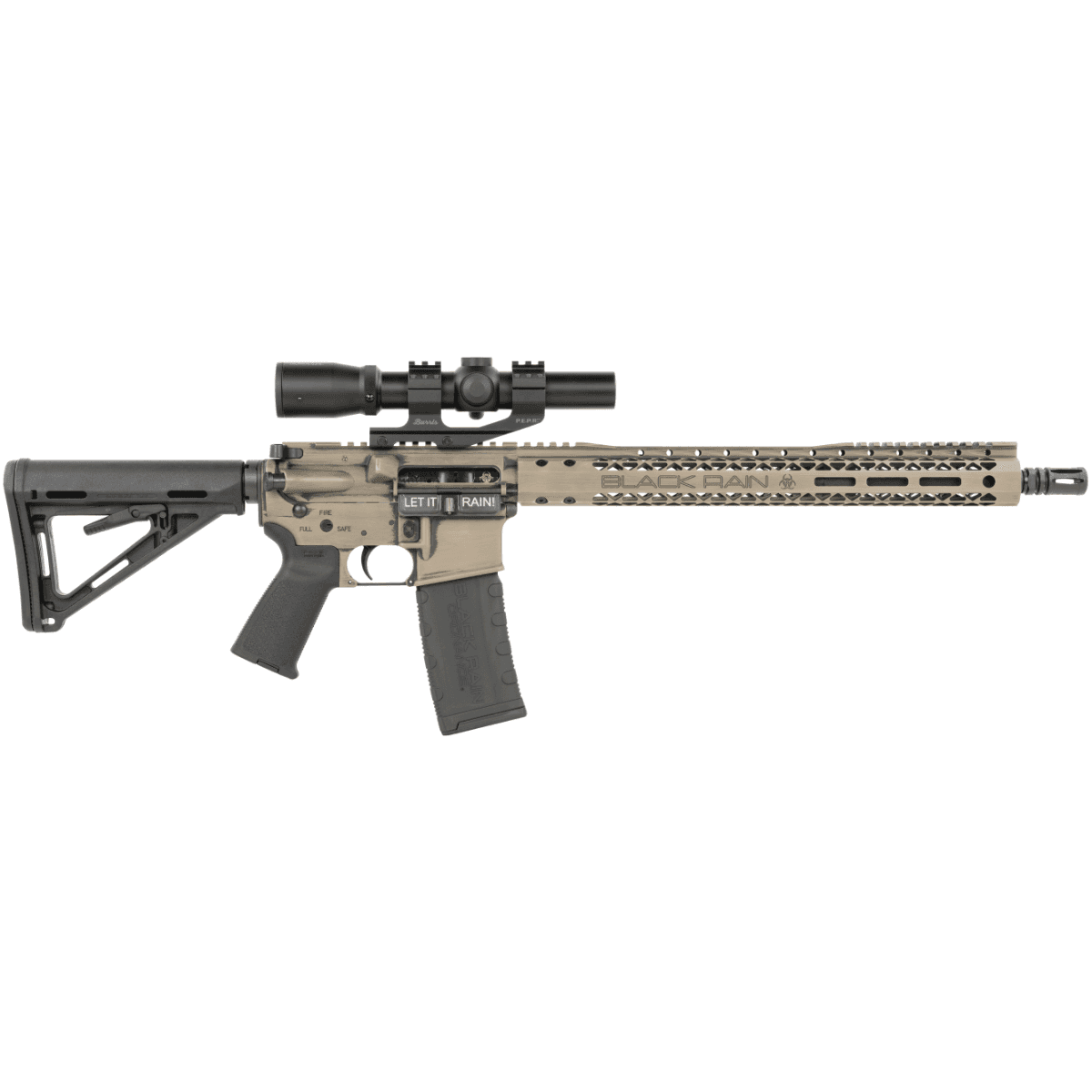 Black Rain Full Field Tac30 5.56x45mm NATO Rifle with 16" Chrome Moly Barrel - BRO21121301 Black Rain Full Field Tac30 5.56x45mm NATO Rifle with 16" Chrome Moly Barrel - BRO21121301