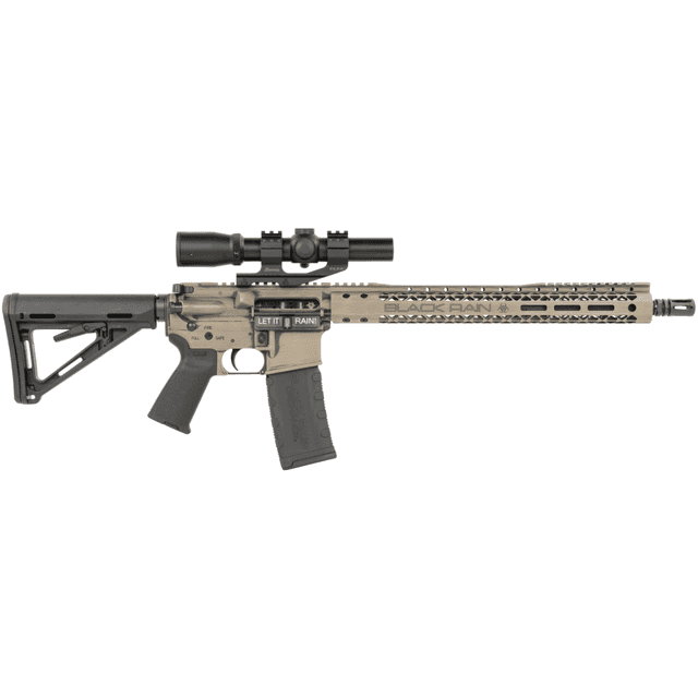 Black Rain Full Field Tac30 5.56x45mm NATO Rifle with 16" Chrome Moly Barrel - BRO21121301 Black Rain Full Field Tac30 5.56x45mm NATO Rifle with 16" Chrome Moly Barrel - BRO21121301