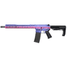 Black Rain Spec15 Miami Nights 223 Rem/5.56 NATO Rifle with 16" Stainless Steel Barrel, Left Side View Black Rain Spec15 Miami Nights 223 Rem/5.56 NATO Rifle with 16" Stainless Steel Barrel, Left Side View