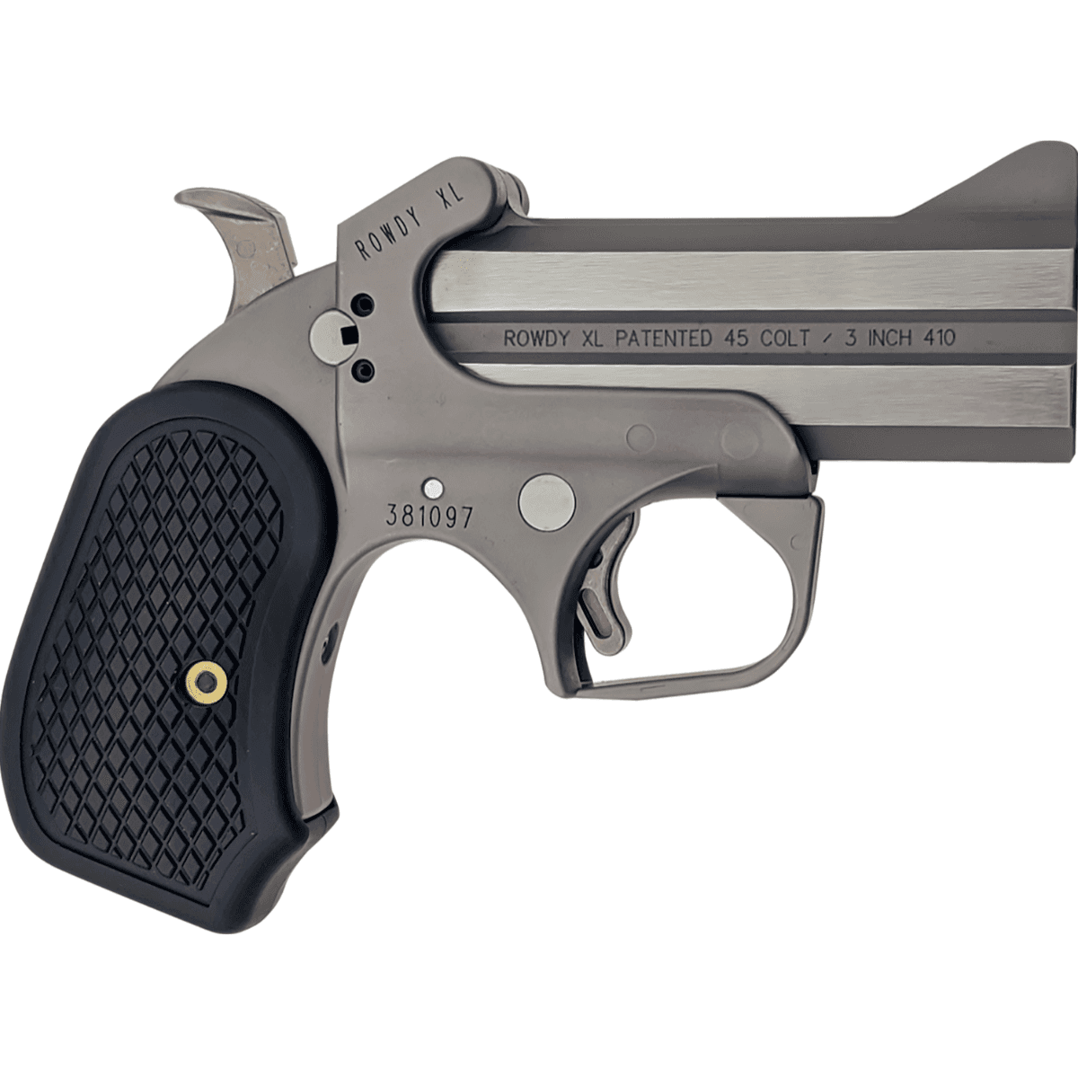 Bond Arms Rowdy XL 45 Colt (LC) .410 Pistol with 3.50" Matte Stainless Steel Barrel - BARWXL Bond Arms Rowdy XL 45 Colt (LC) .410 Pistol with 3.50" Matte Stainless Steel Barrel - BARWXL