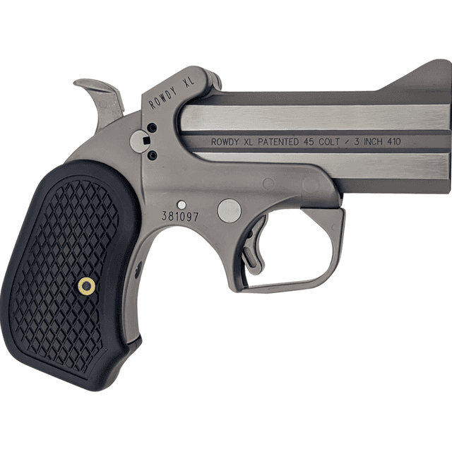 Bond Arms Rowdy XL 45 Colt (LC) .410 Pistol with 3.50" Matte Stainless Steel Barrel - BARWXL Bond Arms Rowdy XL 45 Colt (LC) .410 Pistol with 3.50" Matte Stainless Steel Barrel - BARWXL