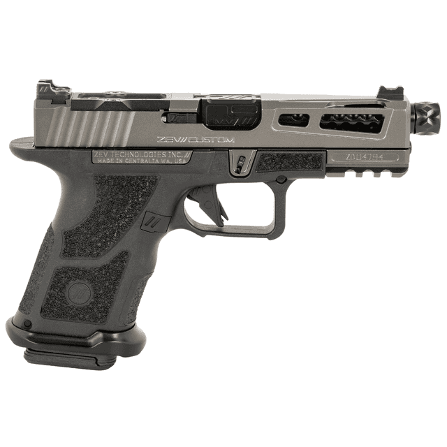 ZEV OZ9 Combat Compact Compact 9mm Luger 15+1 4.50" Match Grade Fluted/Threaded Barrel ZEV OZ9 Combat Compact Compact 9mm Luger 15+1 4.50" Match Grade Fluted/Threaded Barrel