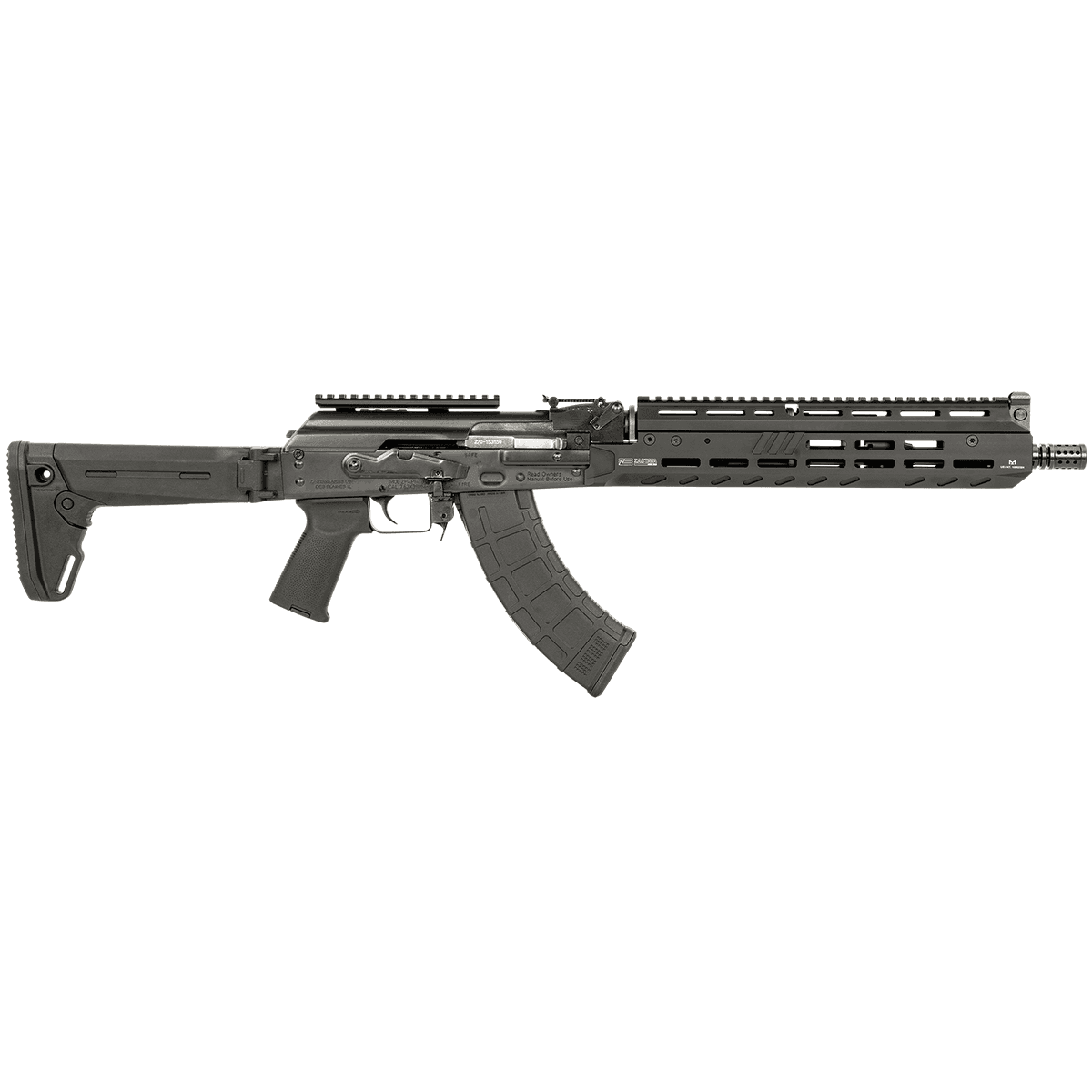 Zastava AK47 ZPAPM70 7.62x39mm 30+1 16.30", Side Folder Magpul Furniture ZR7762XR Zastava AK47 ZPAPM70 7.62x39mm 30+1 16.30", Side Folder Magpul Furniture ZR7762XR