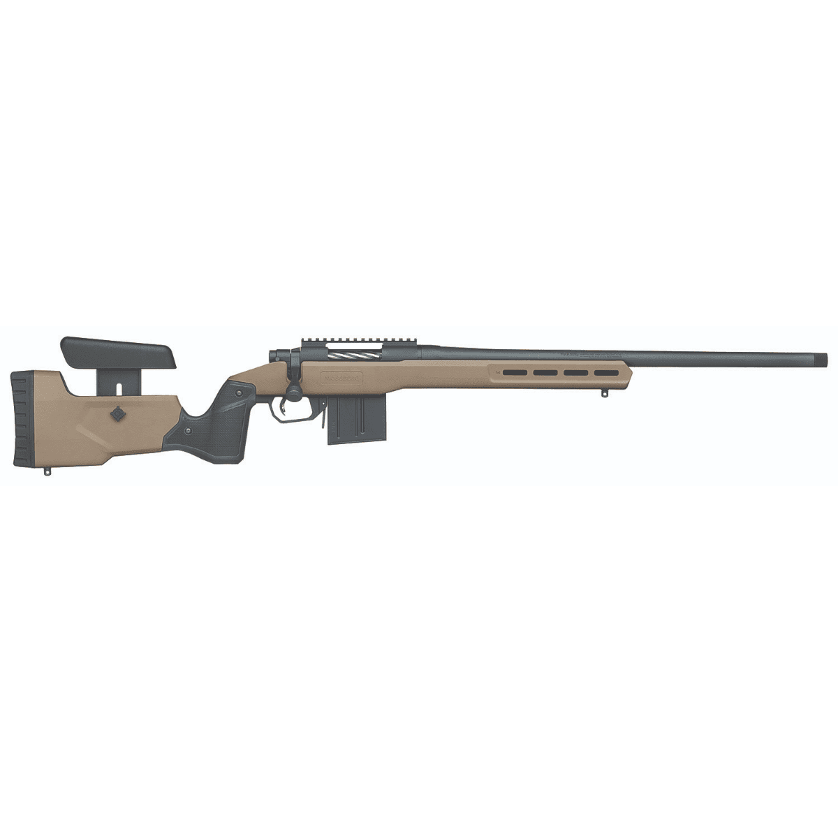 Mossberg Patriot LR 6.5 Creedmoor Rifle with 22" Matte Blued Medium Bull Barrel - 28147 Mossberg Patriot LR 6.5 Creedmoor Rifle with 22" Matte Blued Medium Bull Barrel - 28147