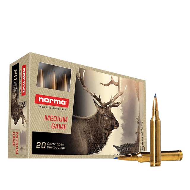 Norma Ammunition Dedicated Hunting Bondstrike 7mm Rem Mag 165 gr Bonded Polymer Tip - 20 Rounds - 20171522 Norma Ammunition Dedicated Hunting Bondstrike 7mm Rem Mag 165 gr Bonded Polymer Tip - 20 Rounds - 20171522