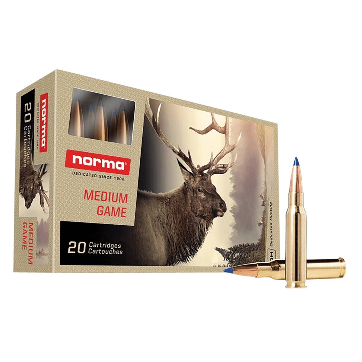 Norma Ammunition Dedicated Hunting Bondstrike 308 Win 180 gr Bonded Polymer Tip - 20 Rounds - 20176412 Norma Ammunition Dedicated Hunting Bondstrike 308 Win 180 gr Bonded Polymer Tip - 20 Rounds - 20176412