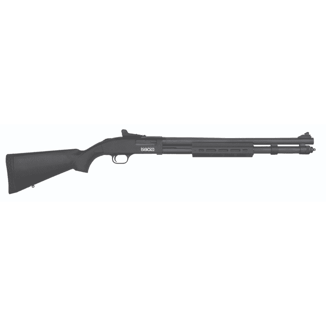 Mossberg 590S 12 Gauge Shotgun with 20" Matte Blued Barrel - 51602 Mossberg 590S 12 Gauge Shotgun with 20" Matte Blued Barrel - 51602