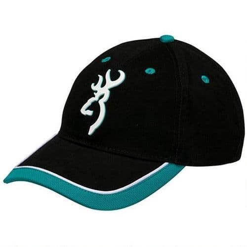 Browning Women's Trimmed Cap Aqua Browning Women's Trimmed Cap Aqua
