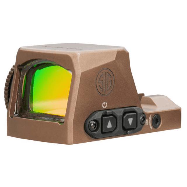 Sig Sauer SORX1002 Romeo-X Pro Flat Dark Earth 2 MOA Red Dot/ 32 MOA Red Circle Reticle Sig Sauer SORX1002 Romeo-X Pro Flat Dark Earth 2 MOA Red Dot/ 32 MOA Red Circle Reticle