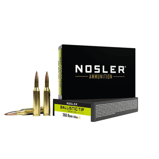 Nosler Ballistic Tip 260 Rem 120 gr Spitzer - 40056 Nosler Ballistic Tip 260 Rem 120 gr Spitzer - 40056