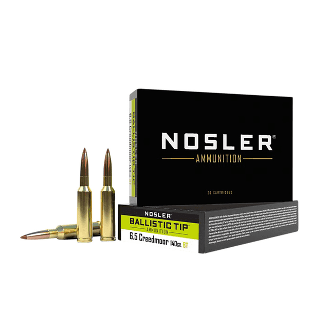 Nosler Ballistic Tip 6.5 Creedmoor 140 gr Spitzer - 40064 Nosler Ballistic Tip 6.5 Creedmoor 140 gr Spitzer - 40064