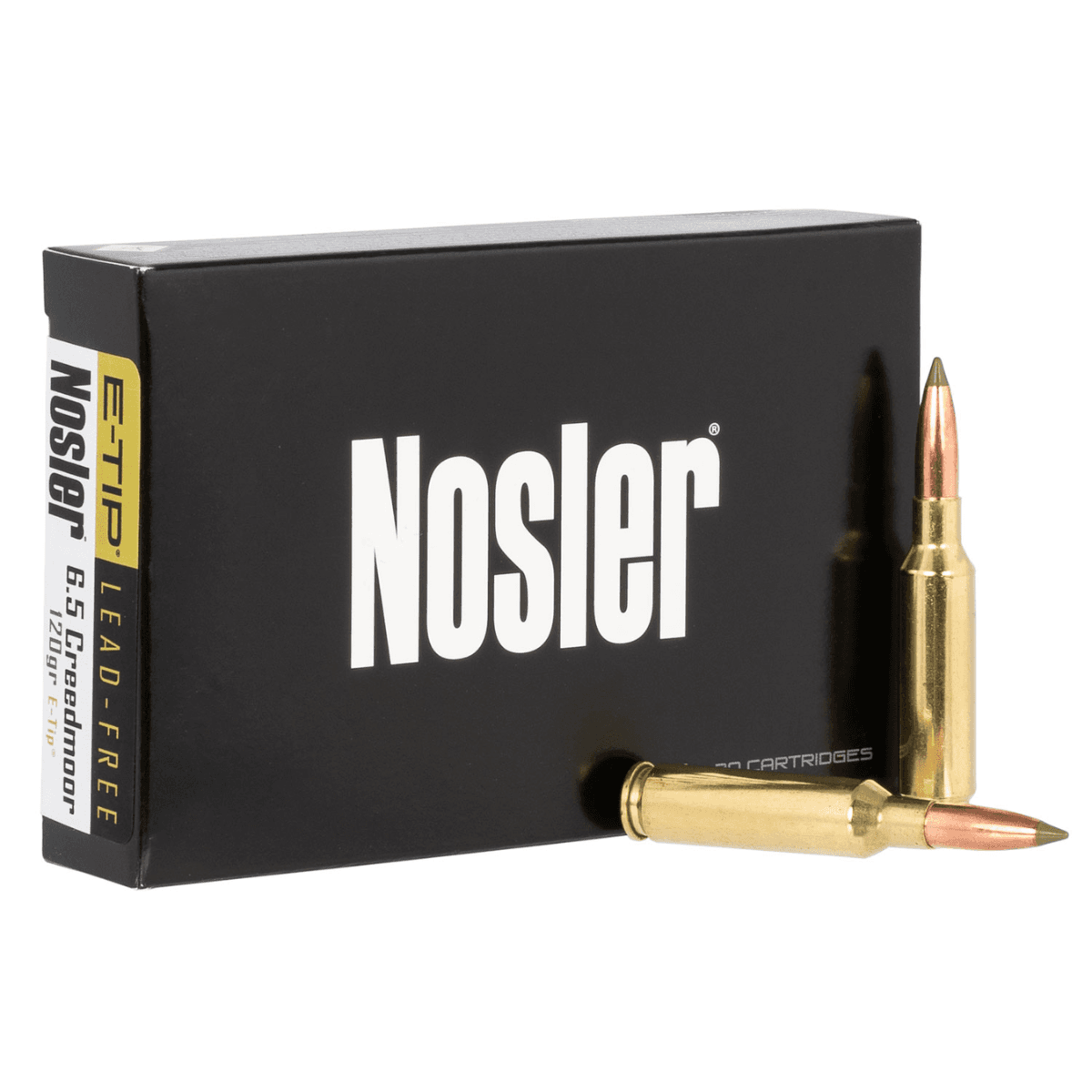 Nosler E-Tip 6.5 Creedmoor 120 gr E Tip Lead Free - 40398 Nosler E-Tip 6.5 Creedmoor 120 gr E Tip Lead Free - 40398