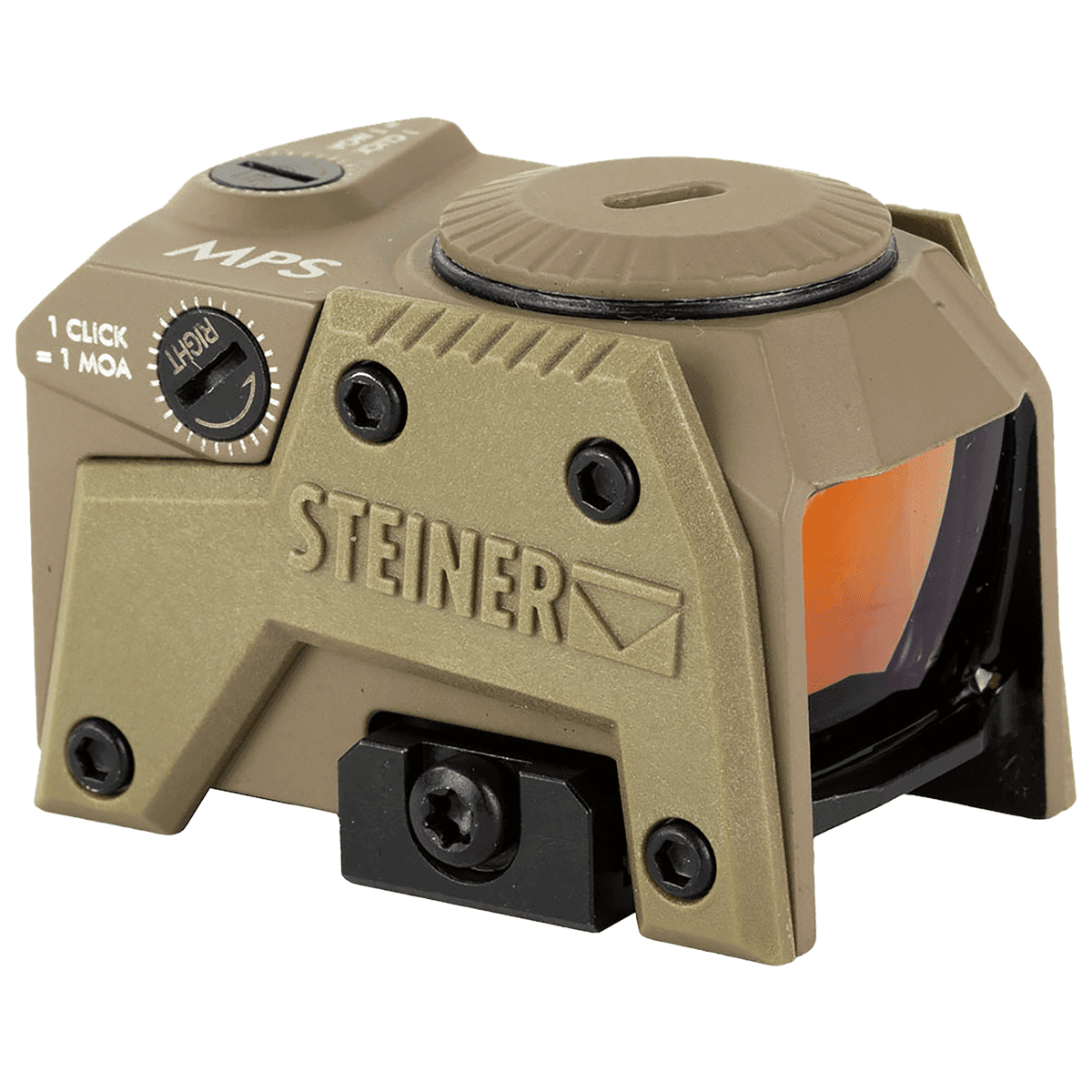 Steiner Micro Pistol Sight Flat Dark Earth 1x20mm x 16mm 3.3 MOA Red Dot Steiner Micro Pistol Sight Flat Dark Earth 1x20mm x 16mm 3.3 MOA Red Dot