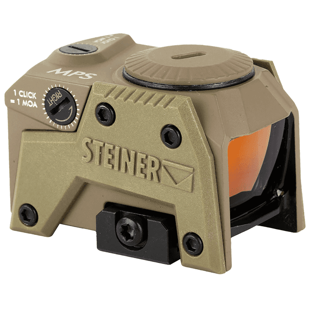 Steiner Micro Pistol Sight Flat Dark Earth 1x20mm x 16mm 3.3 MOA Red Dot Steiner Micro Pistol Sight Flat Dark Earth 1x20mm x 16mm 3.3 MOA Red Dot