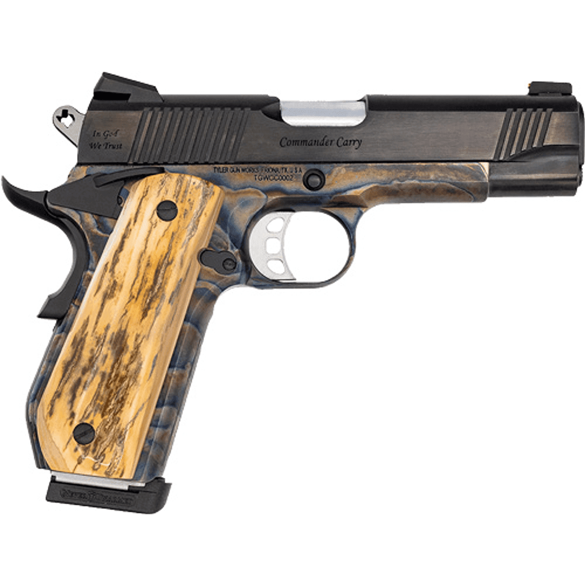 Tyler Gun Works Custom 1911 Commander 45 ACP CCW Pistol Tyler Gun Works Custom 1911 Commander 45 ACP CCW Pistol