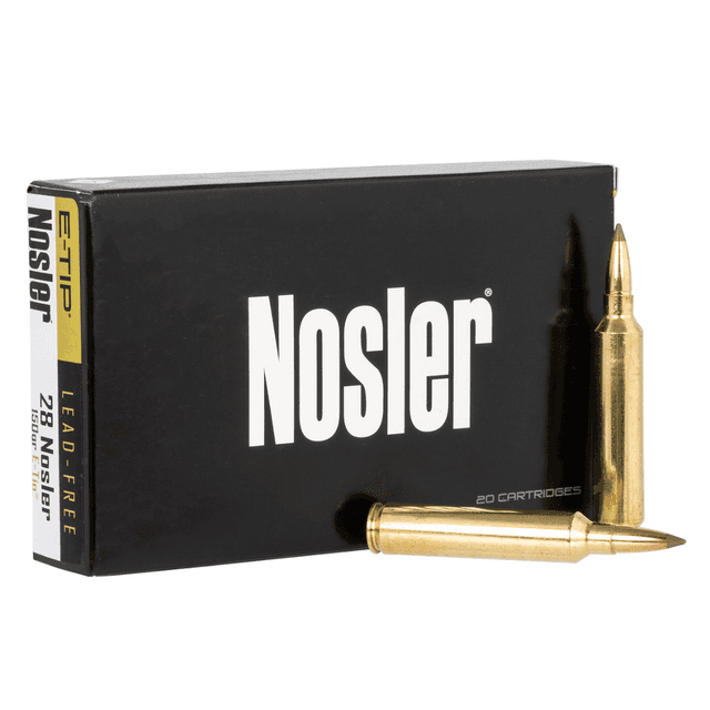 Nosler E-Tip 28 Nosler 150 gr E Tip Lead Free - 40039 Nosler E-Tip 28 Nosler 150 gr E Tip Lead Free - 40039