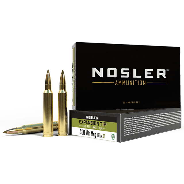 Nosler E-Tip 300 Win Mag 180 gr E Tip Lead Free - 40038 Nosler E-Tip 300 Win Mag 180 gr E Tip Lead Free - 40038